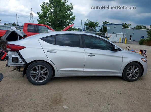 KMHD84LF4JU697342 2018 HYUNDAI ELANTRA Серый Задняя правая четверть