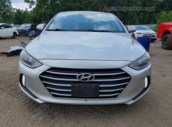KMHD84LF4JU697342 2018 HYUNDAI ELANTRA Серый Вид спереди