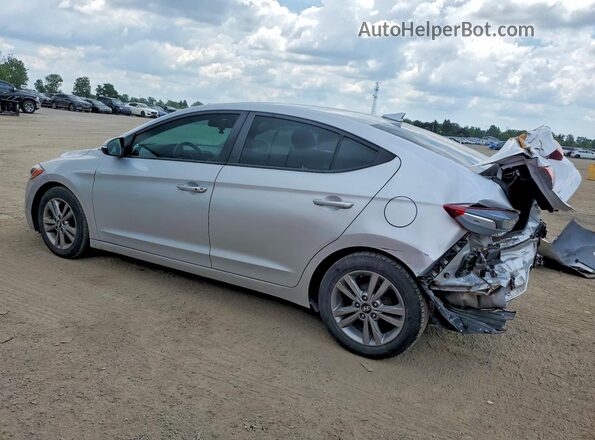 KMHD84LF4JU697342 2018 HYUNDAI ELANTRA Серый Задняя левая четверть
