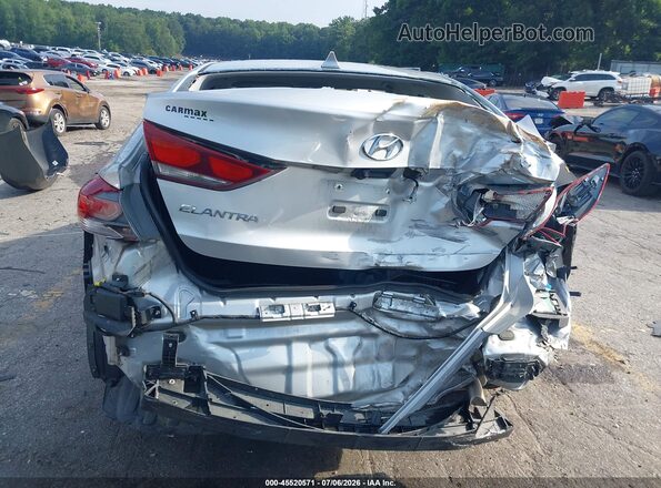 KMHD84LF4JU718061 2018 HYUNDAI ELANTRA Silver 