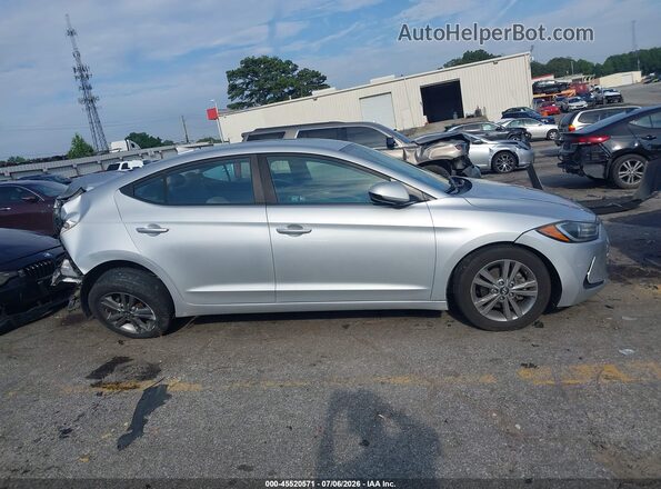 KMHD84LF4JU718061 2018 HYUNDAI ELANTRA Silver Vista interior trasera