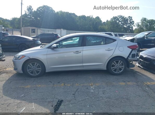 KMHD84LF4JU718061 2018 HYUNDAI ELANTRA Silver Vista interior de 360 grados