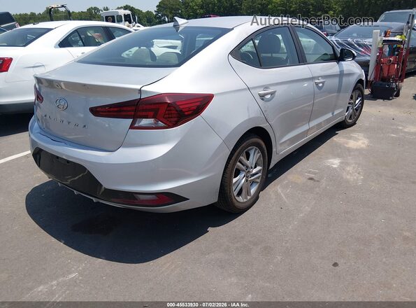KMHD84LF4KU746606 2019 HYUNDAI ELANTRA Silver Trasero derecho