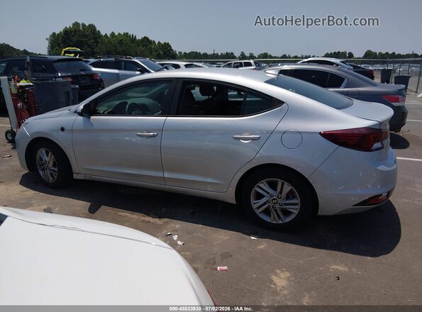 KMHD84LF4KU746606 2019 HYUNDAI ELANTRA Silver Vista interior trasera