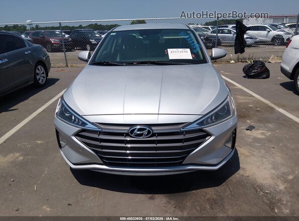 KMHD84LF4KU746606 2019 HYUNDAI ELANTRA Silver Vista del salpicadero