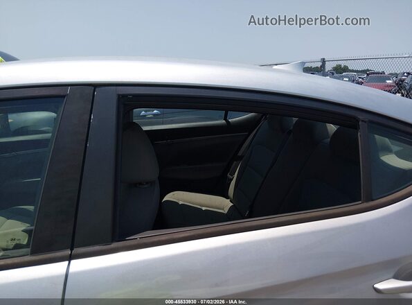 KMHD84LF4KU746606 2019 HYUNDAI ELANTRA Silver 