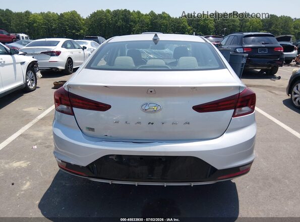 KMHD84LF4KU746606 2019 HYUNDAI ELANTRA Silver 