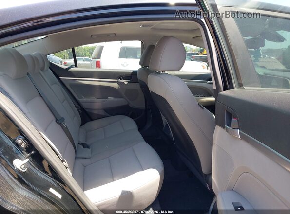 KMHD84LF4KU863621 2019 HYUNDAI ELANTRA Black Вид наклейки з VIN-кодом