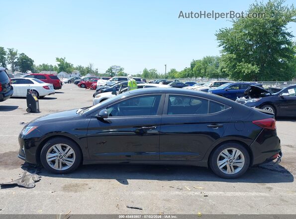 KMHD84LF4KU863621 2019 HYUNDAI ELANTRA Black Панорамний вид салону 360°
