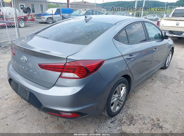 KMHD84LF4KU872741 2019 HYUNDAI ELANTRA Gray უკანა მარჯვენა
