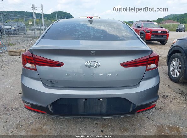 KMHD84LF4KU872741 2019 HYUNDAI ELANTRA Gray 