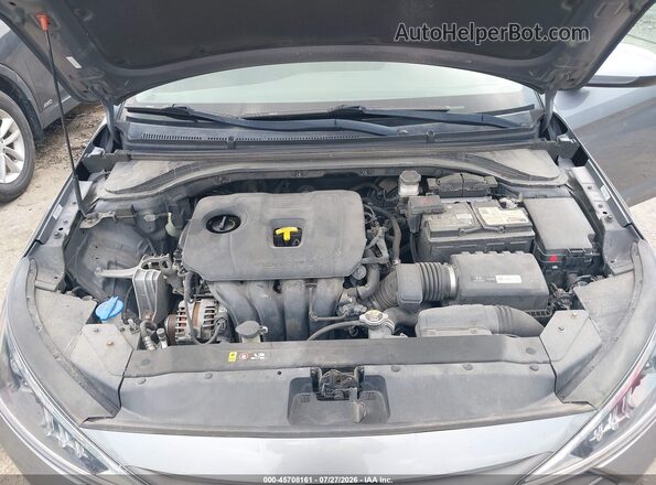 KMHD84LF4KU872741 2019 HYUNDAI ELANTRA Gray უკანა ხედი