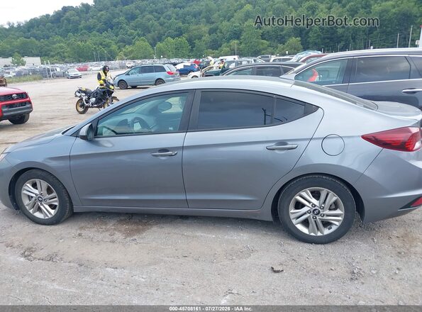 KMHD84LF4KU872741 2019 HYUNDAI ELANTRA Gray სალონის 360-გრადუსიანი ხედი