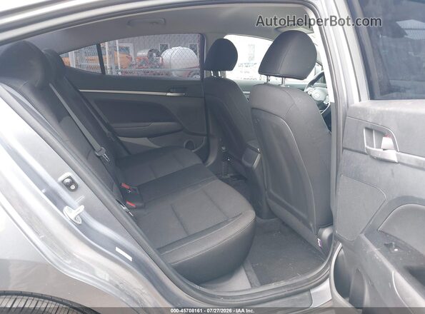KMHD84LF4KU872741 2019 HYUNDAI ELANTRA Gray VIN კოდის სტიკერის ხედი