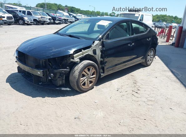 KMHD84LF4LU894868 2020 HYUNDAI ELANTRA Black Vista tres cuartos delantera izquierda
