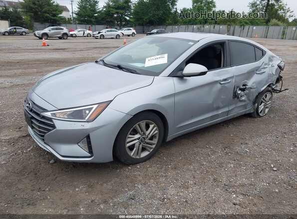 KMHD84LF4LU949416 2020 HYUNDAI ELANTRA Gray Przód lewy