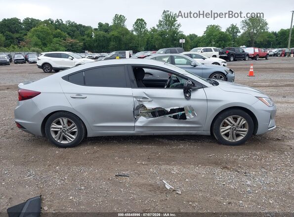 KMHD84LF4LU949416 2020 HYUNDAI ELANTRA Gray Widok wnętrza z tyłu