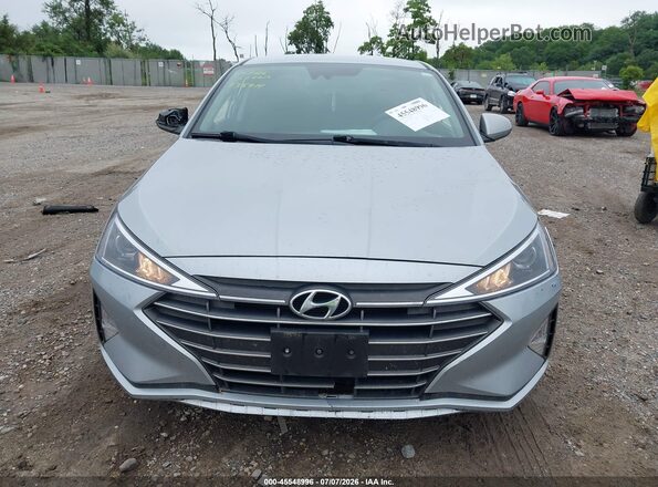 KMHD84LF4LU949416 2020 HYUNDAI ELANTRA Gray Widok zestawu wskaźników