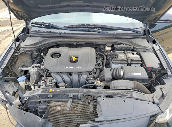 KMHD84LF5HU064245 2017 HYUNDAI ELANTRA Black Vista interior trasera