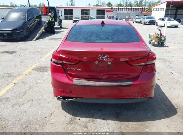 KMHD84LF5HU103853 2017 HYUNDAI ELANTRA Red 