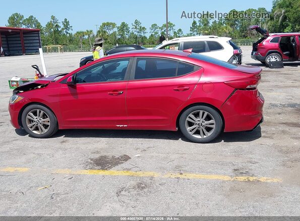 KMHD84LF5HU103853 2017 HYUNDAI ELANTRA Red სალონის 360-გრადუსიანი ხედი