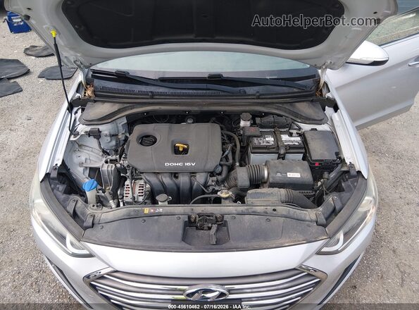 KMHD84LF5HU146783 2017 HYUNDAI ELANTRA Серебряный Вид сзади