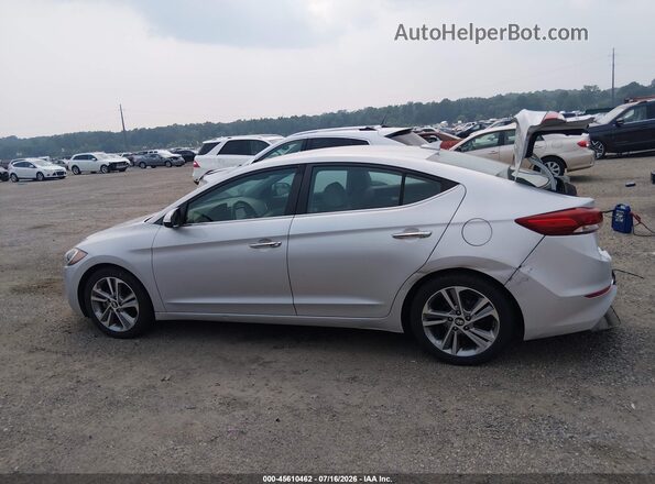 KMHD84LF5HU146783 2017 HYUNDAI ELANTRA Серебряный Панорамный вид салона 360°
