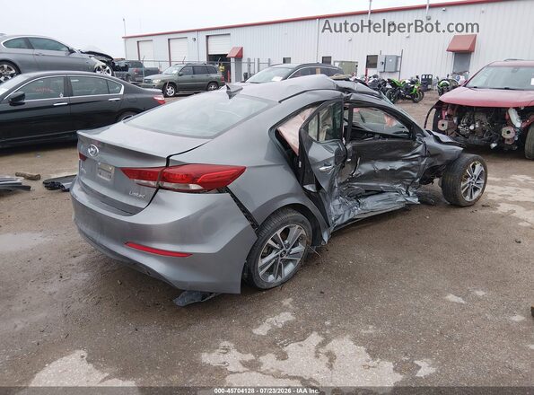 KMHD84LF5HU148923 2017 HYUNDAI ELANTRA Gray Rear right