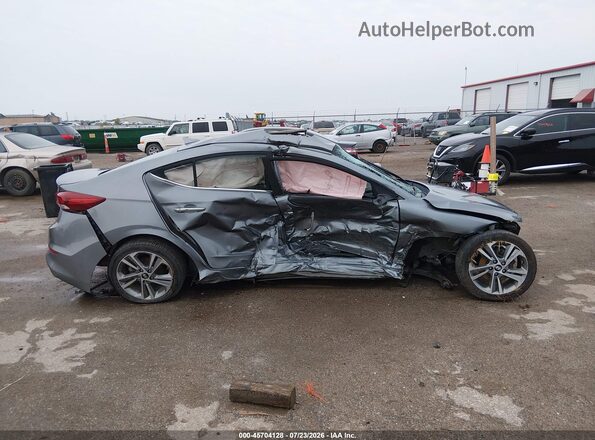 KMHD84LF5HU148923 2017 HYUNDAI ELANTRA Gray 360 interior view