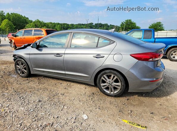 KMHD84LF5HU151580 2017 HYUNDAI ELANTRA Gray Rear left