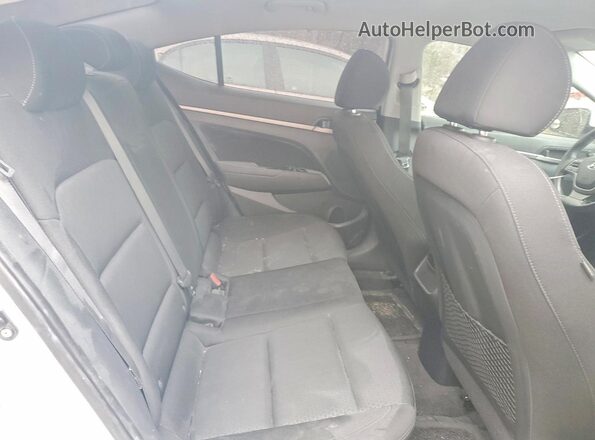 KMHD84LF5HU169495 2017 HYUNDAI ELANTRA White Вид задніх сидінь