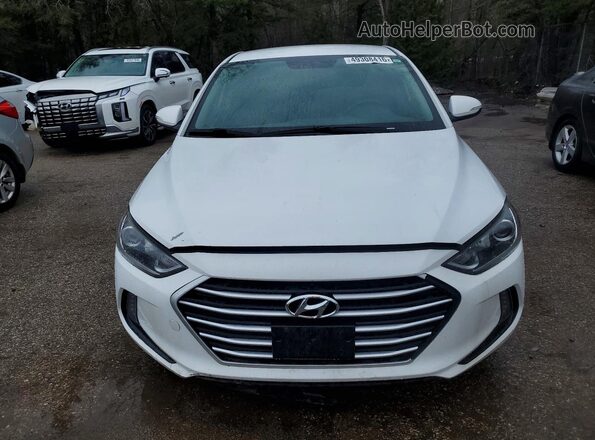 KMHD84LF5HU169495 2017 HYUNDAI ELANTRA White Вид спереду