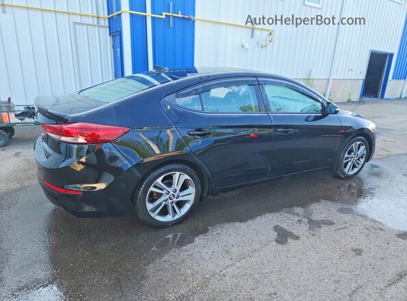 KMHD84LF5HU176754 2017 HYUNDAI ELANTRA Black Հետևի աջ