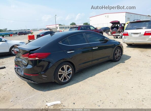 KMHD84LF5HU182909 2017 HYUNDAI ELANTRA Black Հետևի աջ