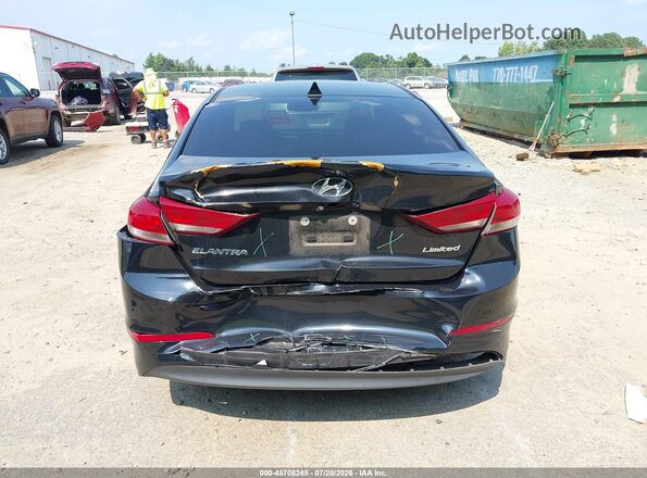KMHD84LF5HU182909 2017 HYUNDAI ELANTRA Black 