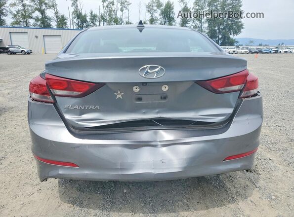 KMHD84LF5HU386755 2017 HYUNDAI ELANTRA Gray Вид ззаду