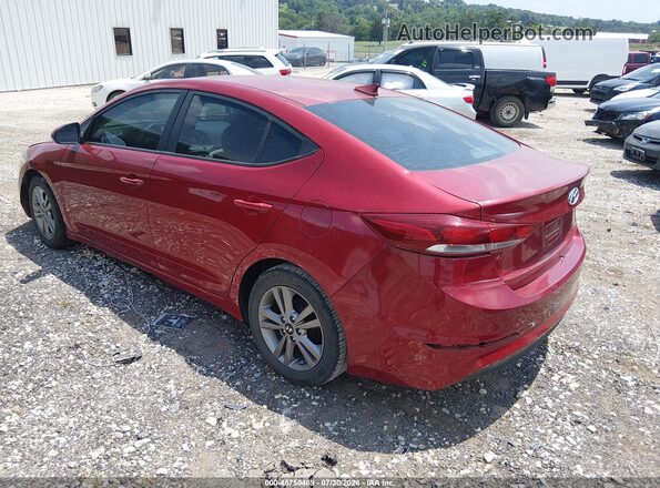KMHD84LF5HU423402 2017 HYUNDAI ELANTRA Red Tył lewy