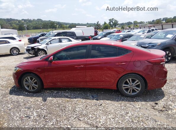 KMHD84LF5HU423402 2017 HYUNDAI ELANTRA Red Widok wnętrza 360 stopni