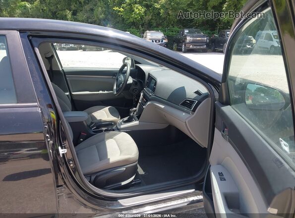 KMHD84LF5JU489454 2018 HYUNDAI ELANTRA Black Vista interior delantera