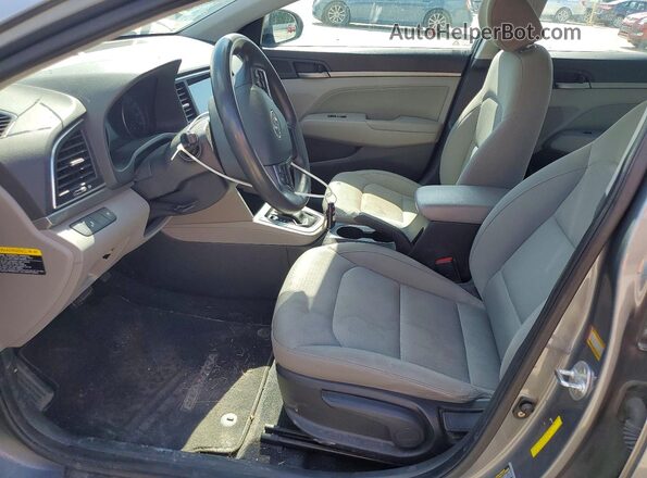 KMHD84LF5JU553640 2018 HYUNDAI ELANTRA Gray Vista interior delantera