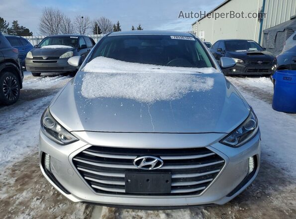 KMHD84LF5JU626053 2018 HYUNDAI ELANTRA Silver Widok z przodu