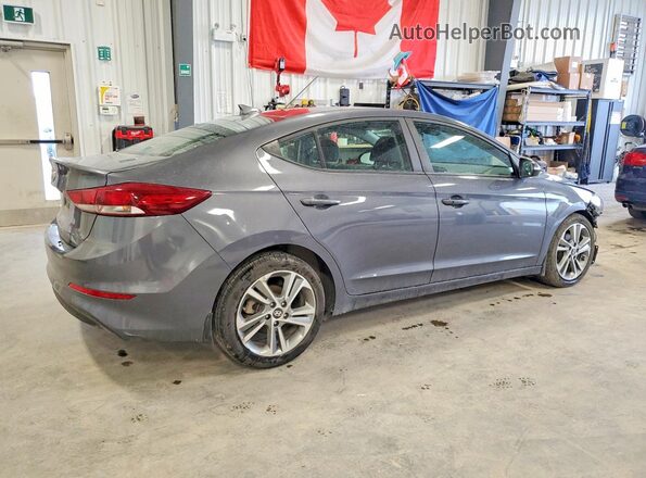 KMHD84LF5JU689315 2018 HYUNDAI ELANTRA Gray Հետևի աջ