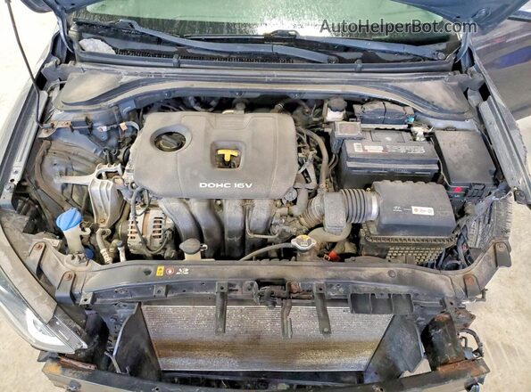 KMHD84LF5JU689315 2018 HYUNDAI ELANTRA Gray Սալոնի հետևի տեսք