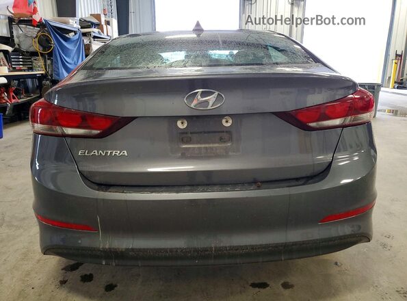 KMHD84LF5JU689315 2018 HYUNDAI ELANTRA Gray Հետևի տեսք