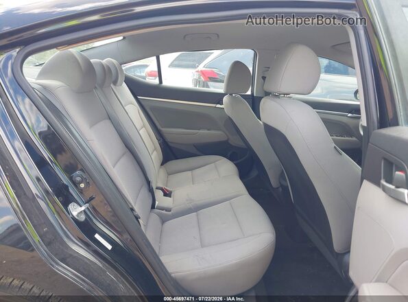 KMHD84LF5KU767688 2019 HYUNDAI ELANTRA Black VIN կոդի պիտակի տեսք