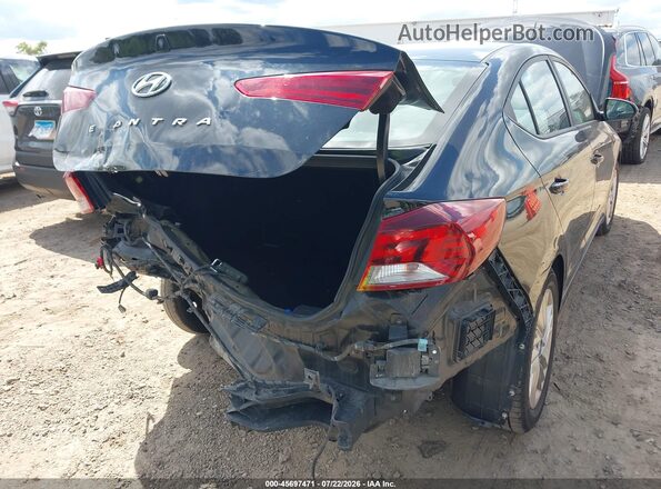 KMHD84LF5KU767688 2019 HYUNDAI ELANTRA Black Դիմացի տեսք