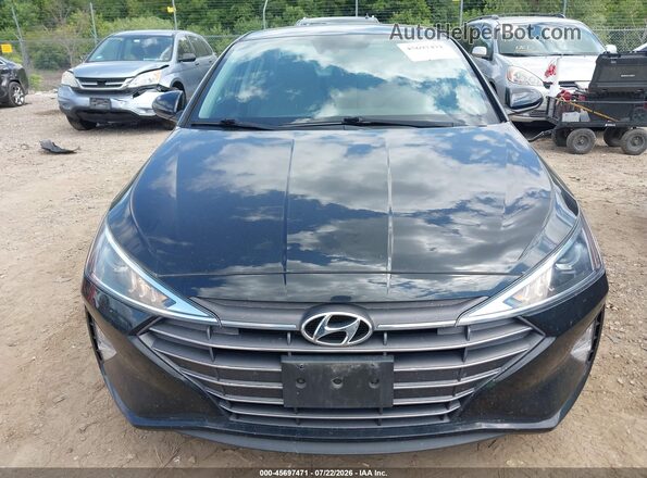 KMHD84LF5KU767688 2019 HYUNDAI ELANTRA Black Սարքավորումների վահանակի տեսք