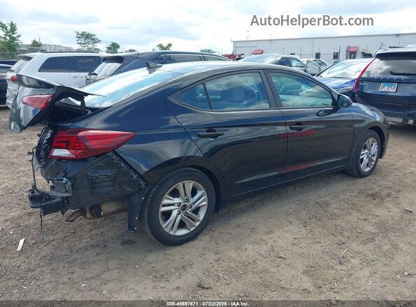 KMHD84LF5KU767688 2019 HYUNDAI ELANTRA Black Հետևի աջ