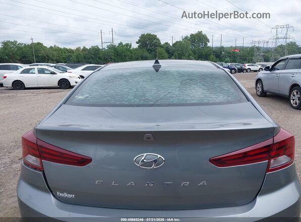 KMHD84LF5KU810281 2019 HYUNDAI ELANTRA Серый 