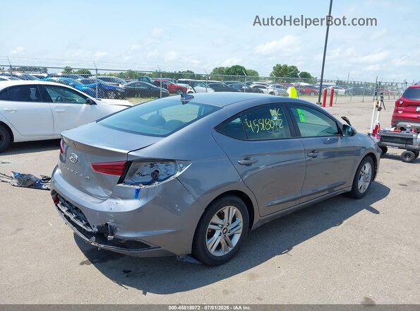 KMHD84LF5KU867595 2019 HYUNDAI ELANTRA Silver Հետևի աջ